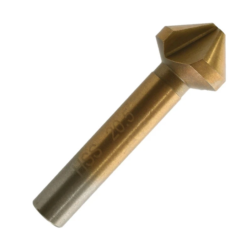 3 Flaut Countersink Burghiu de 90 de Grade Șanfrenare Instrumente Freză Cutter 6.3-20.5 mm Teșire Cutter Lemn Metal Gaura de Foraj