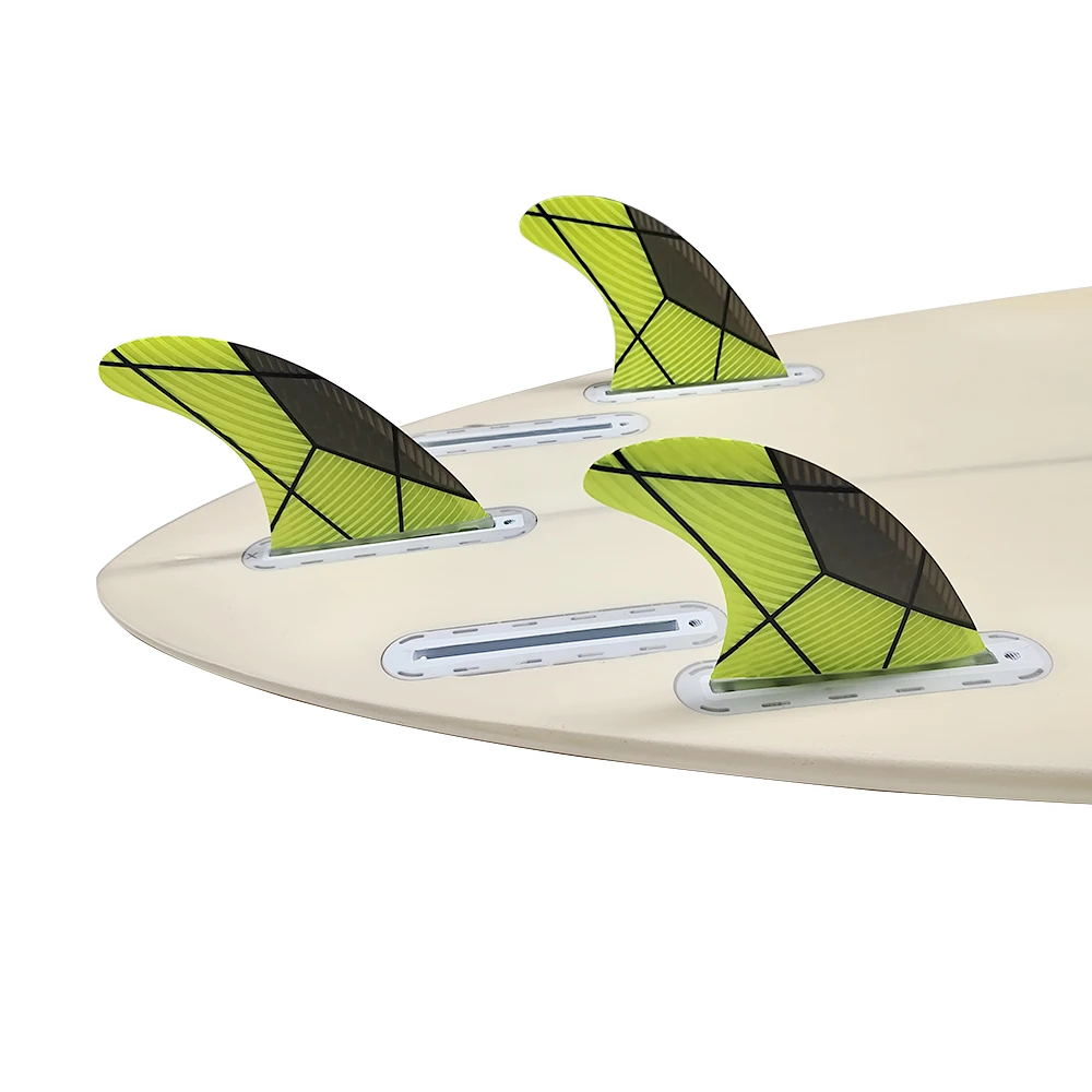 UPSURF VIITOR M Tri Aripioare din Fibră de sticlă placă de Surf Aripioare Propulsorului Single File de Bază Surf Aripioare G5 3 Aripioare De Pește,Shortboard,Funboard