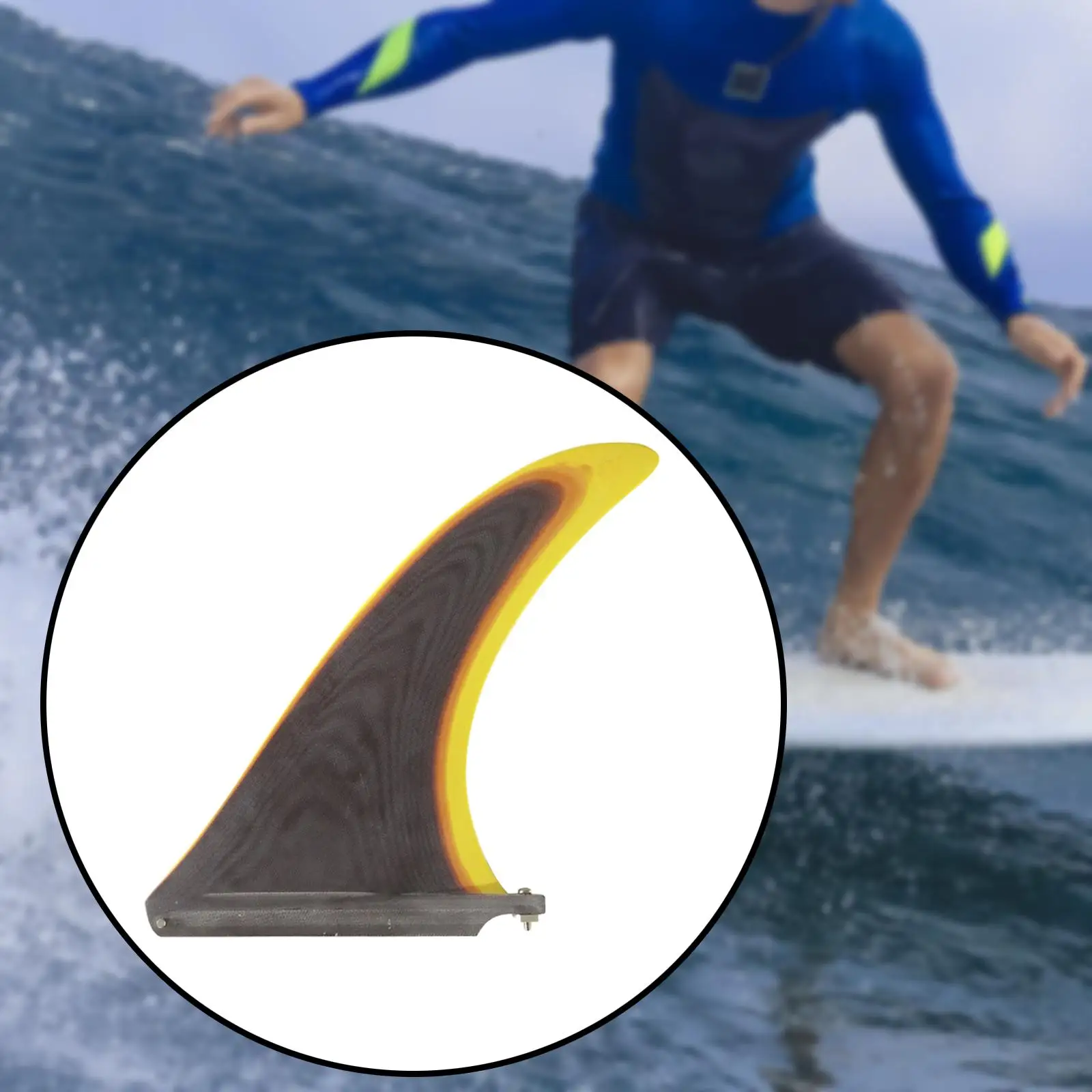 Navigarea Fin cu Șurub din fibra de sticla pentru placa de Surf Paddleboard Bord cu Zbaturi