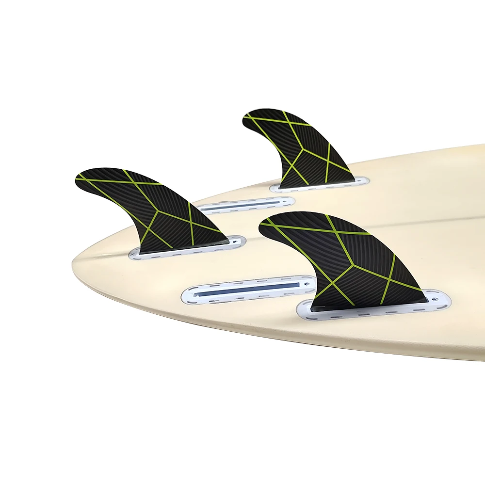 UPSURF VIITOR M Tri Aripioare din Fibră de sticlă placă de Surf Aripioare Propulsorului Single File de Bază Surf Aripioare G5 3 Aripioare De Pește,Shortboard,Funboard