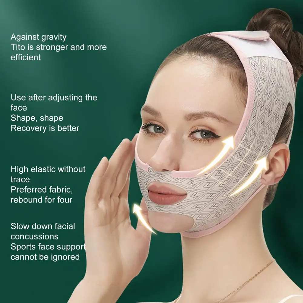 Universal Piele Grăsuț Lifting Facial Curea De Nici-O Urmă Față De Ridicare Curea Anti-Rid De Somn Lift Bandaj Alimentare De Origine